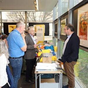 Markus Wimschneider vom Landesverband oö Bibliotheken