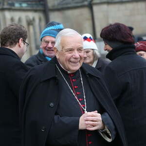 85. Geburtstag, Linzer Domplatz (26.1.2017)